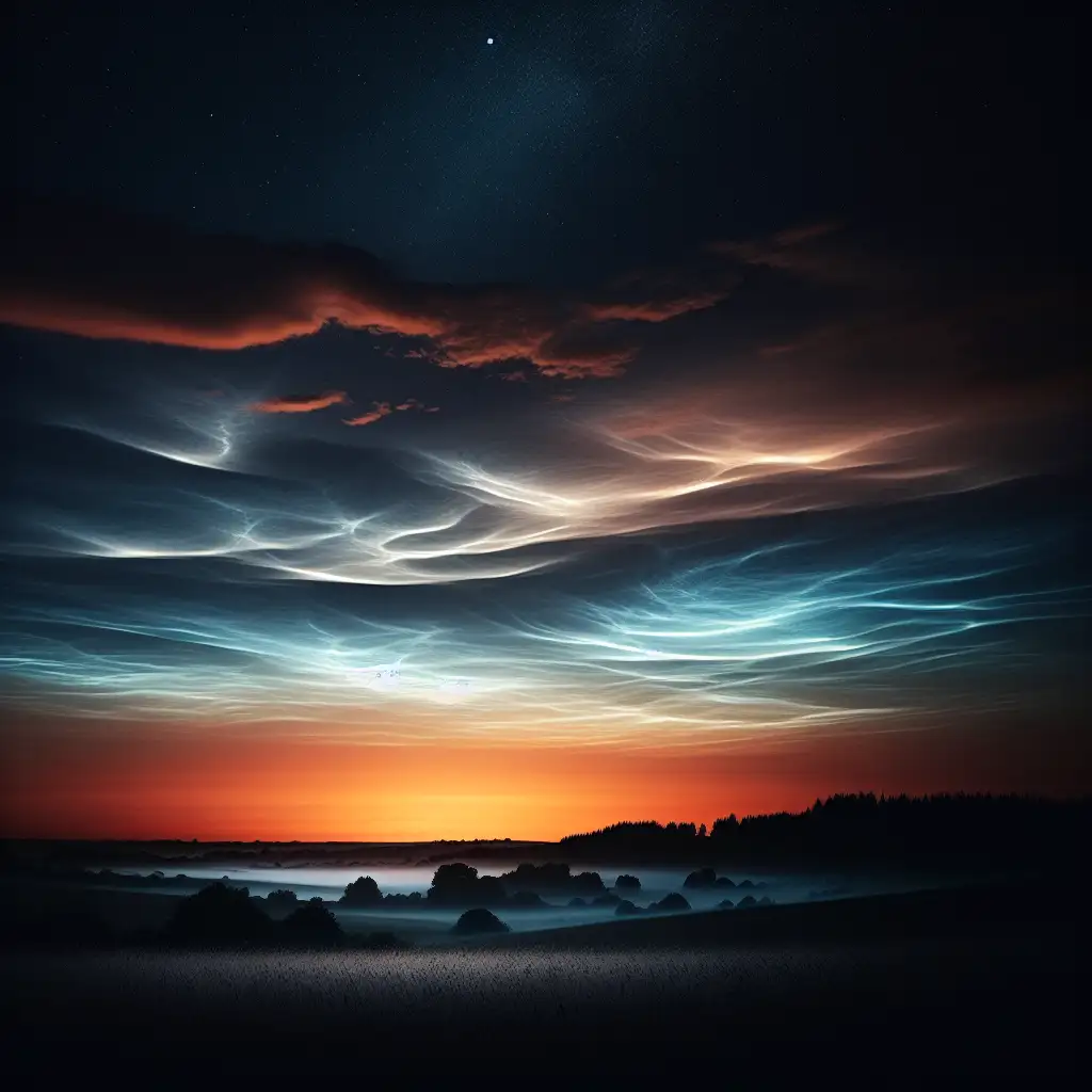 Awan Noctilucent: Keindahan Langit Malam yang Jarang Terlihat