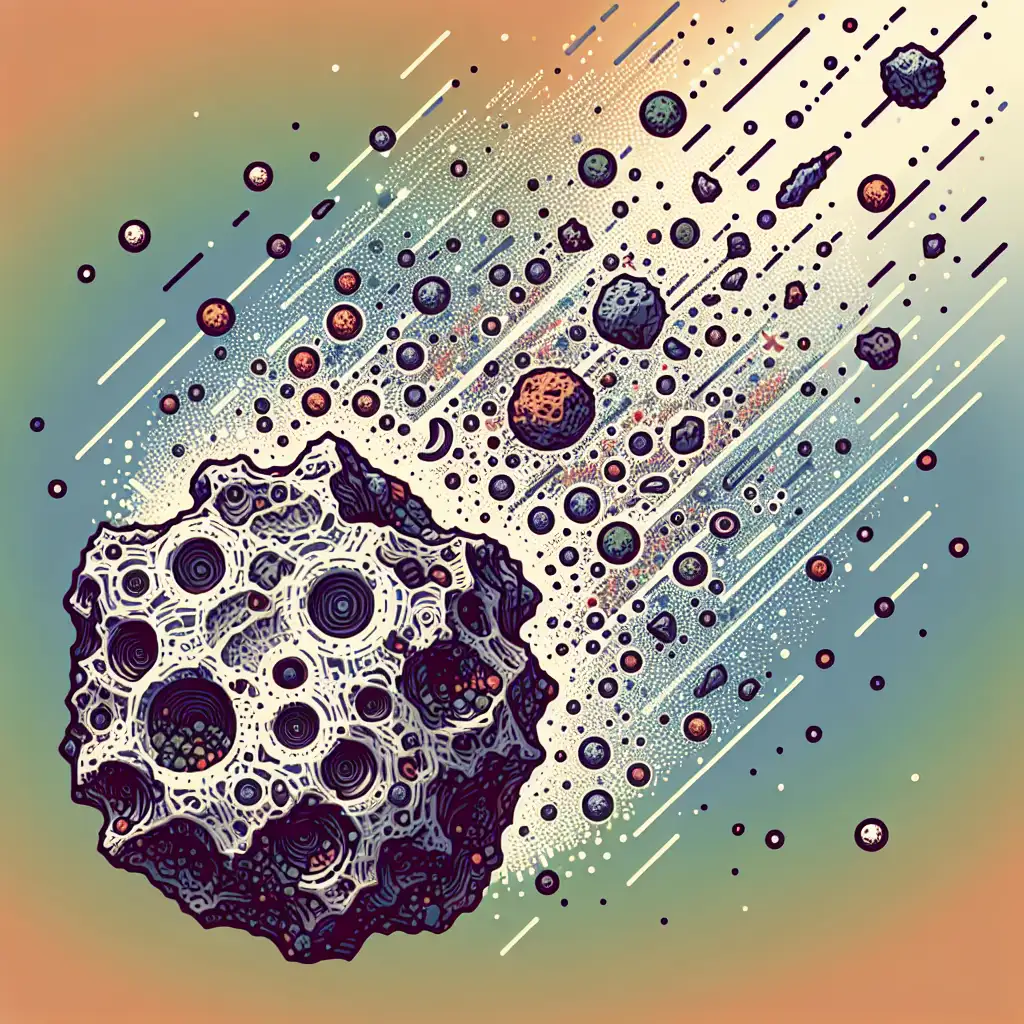 Meteorit dengan Struktur Unik yang Menyimpan Rahasia Alam Semesta