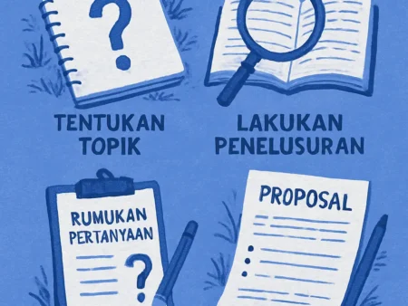 Langkah Dasar Menyusun Proposal Penelitian Ilmiah