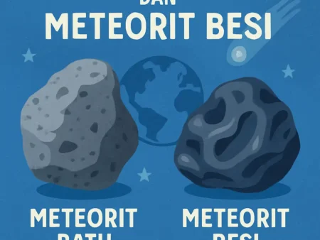 Perbedaan Meteorit Batu dan Meteorit Besi