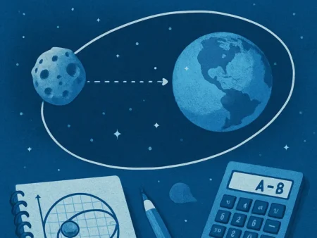 Cara Menghitung Orbit Asteroid Secara Sederhana